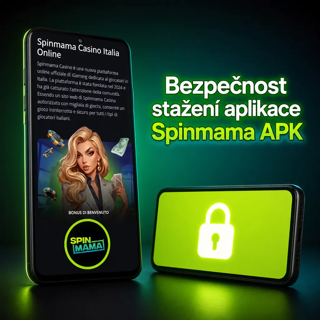Bezpečnost APK aplikace Spinmama – licence Curaçao eGaming a SSL šifrování dat uživatelů