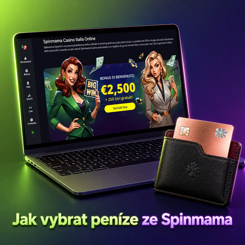 Návod na výběr peněz ze Spinmama: ověření účtu, výběr platební metody a sledování stavu transakce v historii plateb.