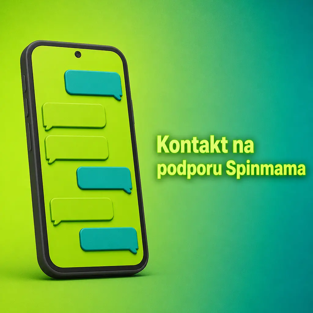 Kontakt na podporu Spinmama – živý chat, e-mail a centrum nápovědy k platbám 24/7