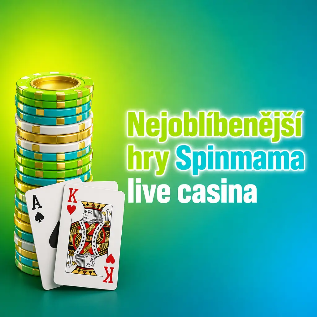 Nejoblíbenější live casino hry na Spinmama – ruleta, blackjack, baccarat a herní show s živými dealery