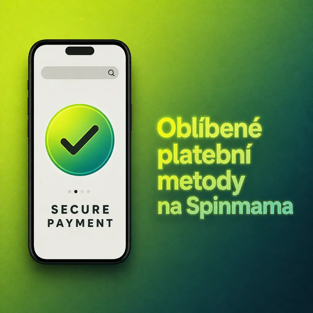 Přehled platebních metod na Spinmama – Visa, Mastercard, Revolut, bankovní převod, Apple Pay a Google Pay pro rychlé vklady.