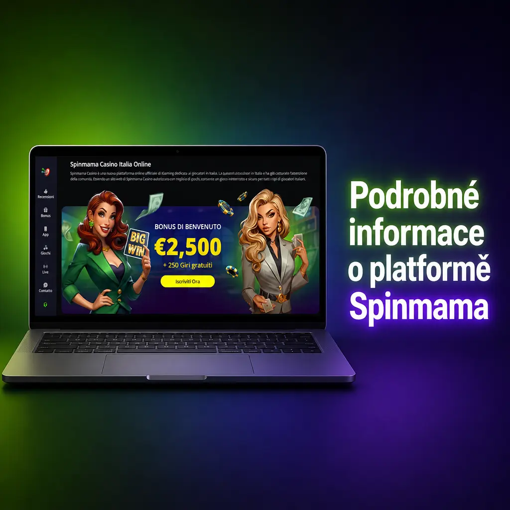 Spinmama: sázení na sport, kasino, zabezpečení SSL a mobilní aplikace pro Android i iOS