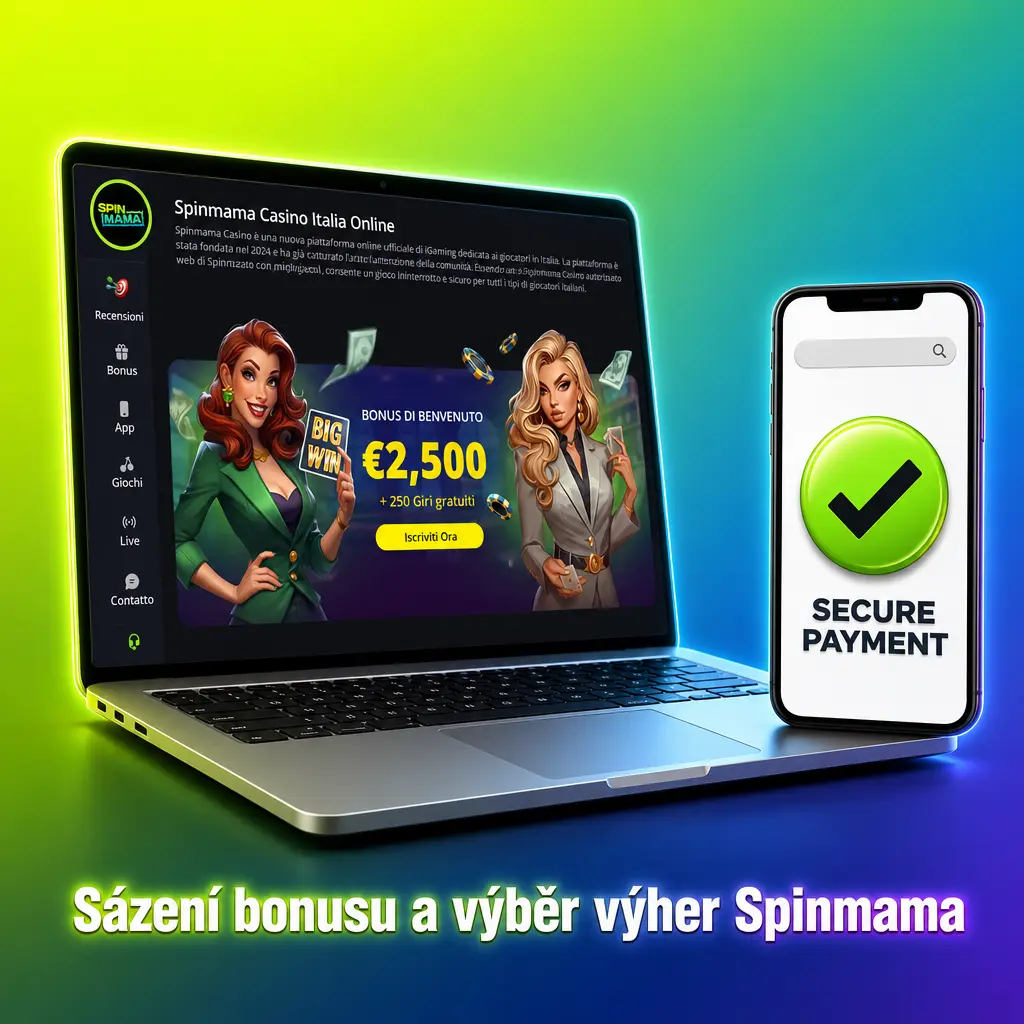 Pravidla sázení bonusu a výběru výher Spinmama – podmínky, limity sázek a lhůty pro splnění bonusu